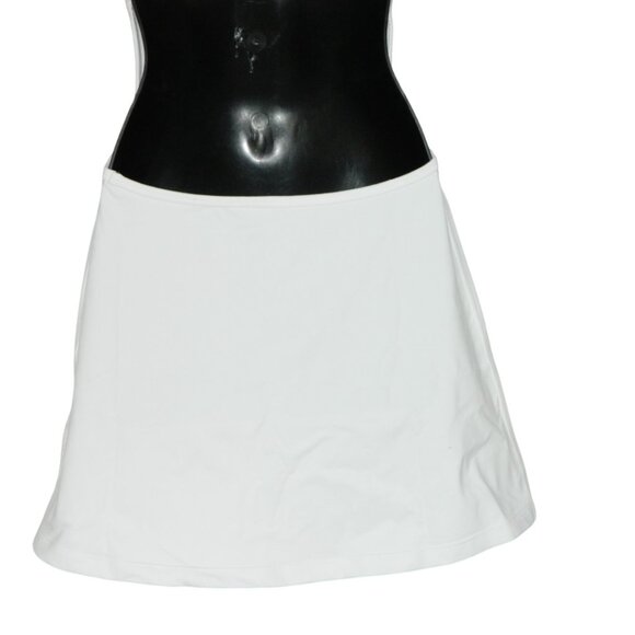 TNAlife Surpass Tennis Sport White Racer Back Dress Aritzia Size M - Picture 10 of 12